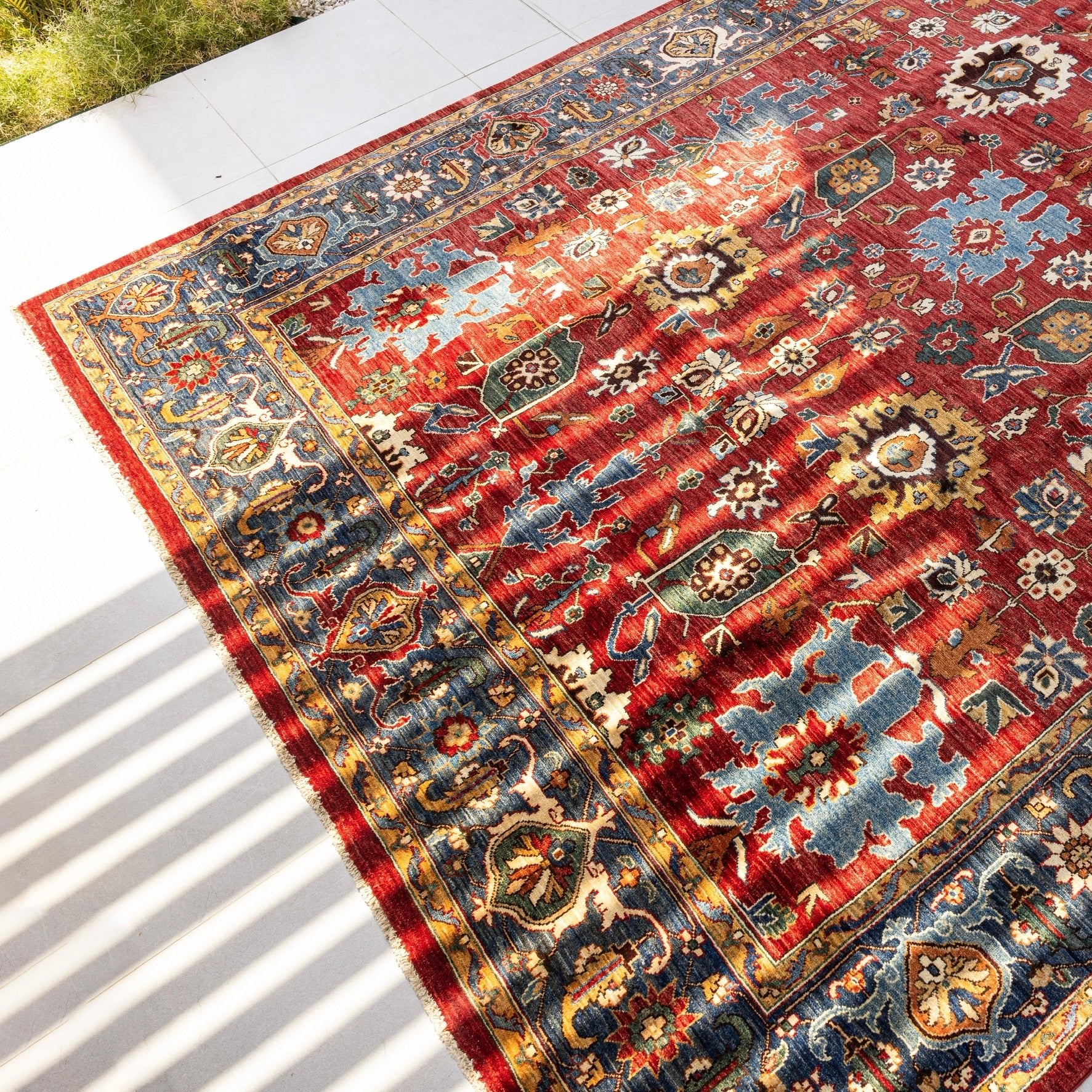 Discover Afghan Rug Elegance: JermRugs - Free Global Shipping to USA, Europe & Beyond