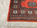 2x3 ft Bokhara Doormat Rug, 2'2x2'11 Afghan Hand Knotted Soft wool Rug, Bedroom Rug, Small Rug, Kitchen Rug, Kids Room Rug, Office Rug - Jerm Rugs - Handmade Afghan Rug - Jerm Rugs