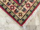 2x3 ft Kazak Doormat Rug, 1'11x2'10 ft Afghan Hand Knotted Rug, Bedroom Rug, Small Rug, Kitchen Rug, Kids Room Rug, Office Rug, Bathroom Rug - Jerm Rugs - Handmade Afghan Rug - Jerm Rugs