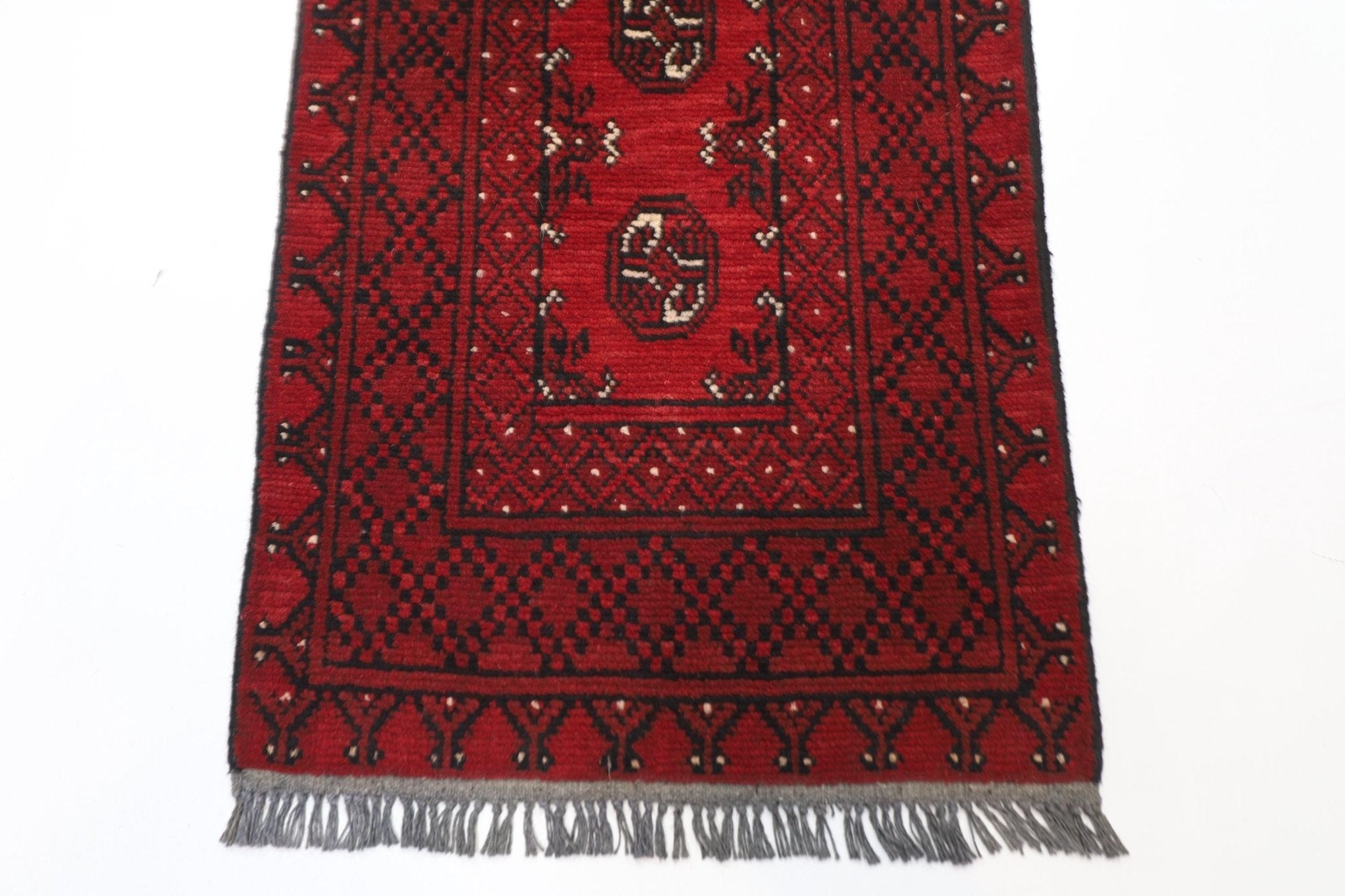 2x3 ft Red Tribal Doormat Rug, Afghan Hand Knotted Rug, Bedroom Rug, Kitchen Rug, Kids Room Rug, , Bathroom Rug, Home Decor, Boha Rug, - Jerm Rugs - Handmade Afghan Rug - Jerm Rugs