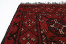 2x3 ft Tribal Red Doormat Rug, Afghan Hand Knotted wool Rug, Bedroom Rug, Small Rug, Kitchen Rug, Kids Room Rug, Office Rug, Bathroom Rug - Jerm Rugs - Handmade Afghan Rug - Jerm Rugs