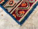 2x3 ft Turkish Style Doormat Rug, Afghan Hand Knotted wool Rug, Bedroom Rug, Small Rug, Kitchen Rug, Kids Room Rug, Office Rug, Bathroom Rug - Jerm Rugs - Handmade Afghan Rug - Jerm Rugs