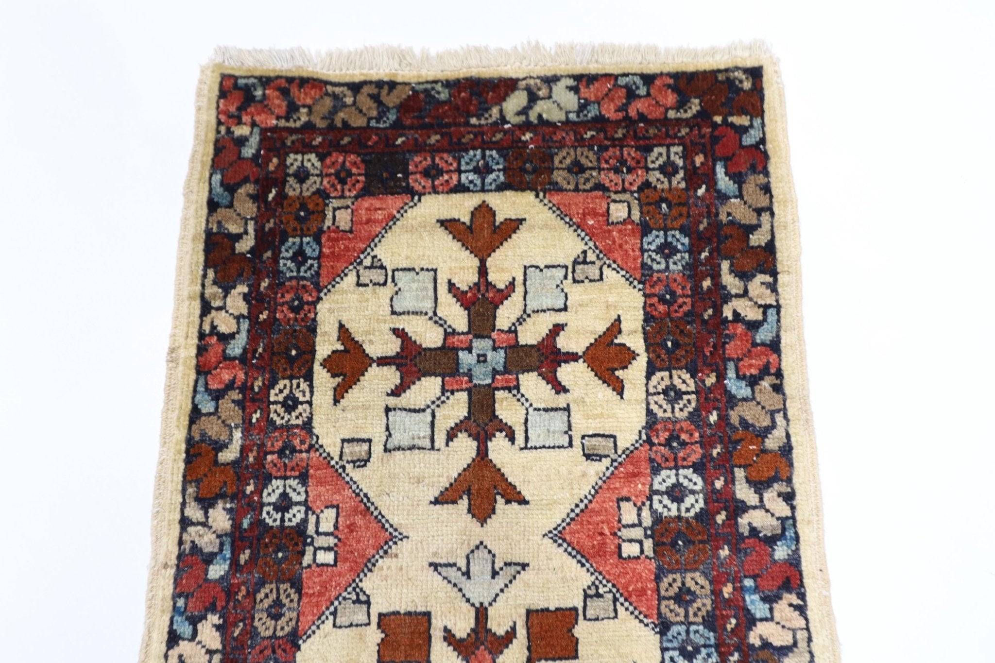 2x3 ft Zeigler Tribal Doormat Rug, Afghan Hand Knotted Rug, Bedroom Rug, , Kitchen Rug, Kids Room Rug, Small Rug, Bathroom Rug, Boha Rug, - Jerm Rugs - Handmade Afghan Rug - Jerm Rugs