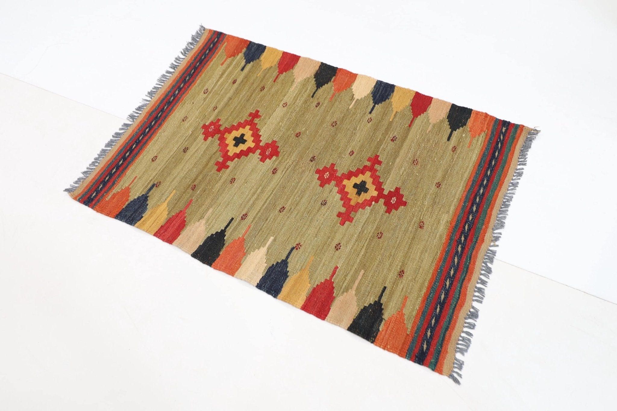 3x4 ft Mogul kilim Flat Weaved 2'8x3'10 ft Afghan Hand Knotted Kilim, Rug For Living Room, Home Decor, Entryway Rug, Rug for Bathroom,