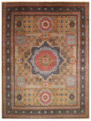 Handmade 10x16 ft Bokhara Tribal Red Area Rug