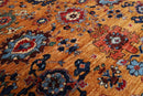 Afghan - 183 x 270 cm (6 x 9 ft) Hand Knotted Wool Rug - Jerm Rugs - Handmade Afghan Rug - Jerm Rugs