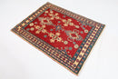 Afghan Elegance - 111x144 cm - Jerm Rugs - Handmade Afghan Rug - Jerm Rugs