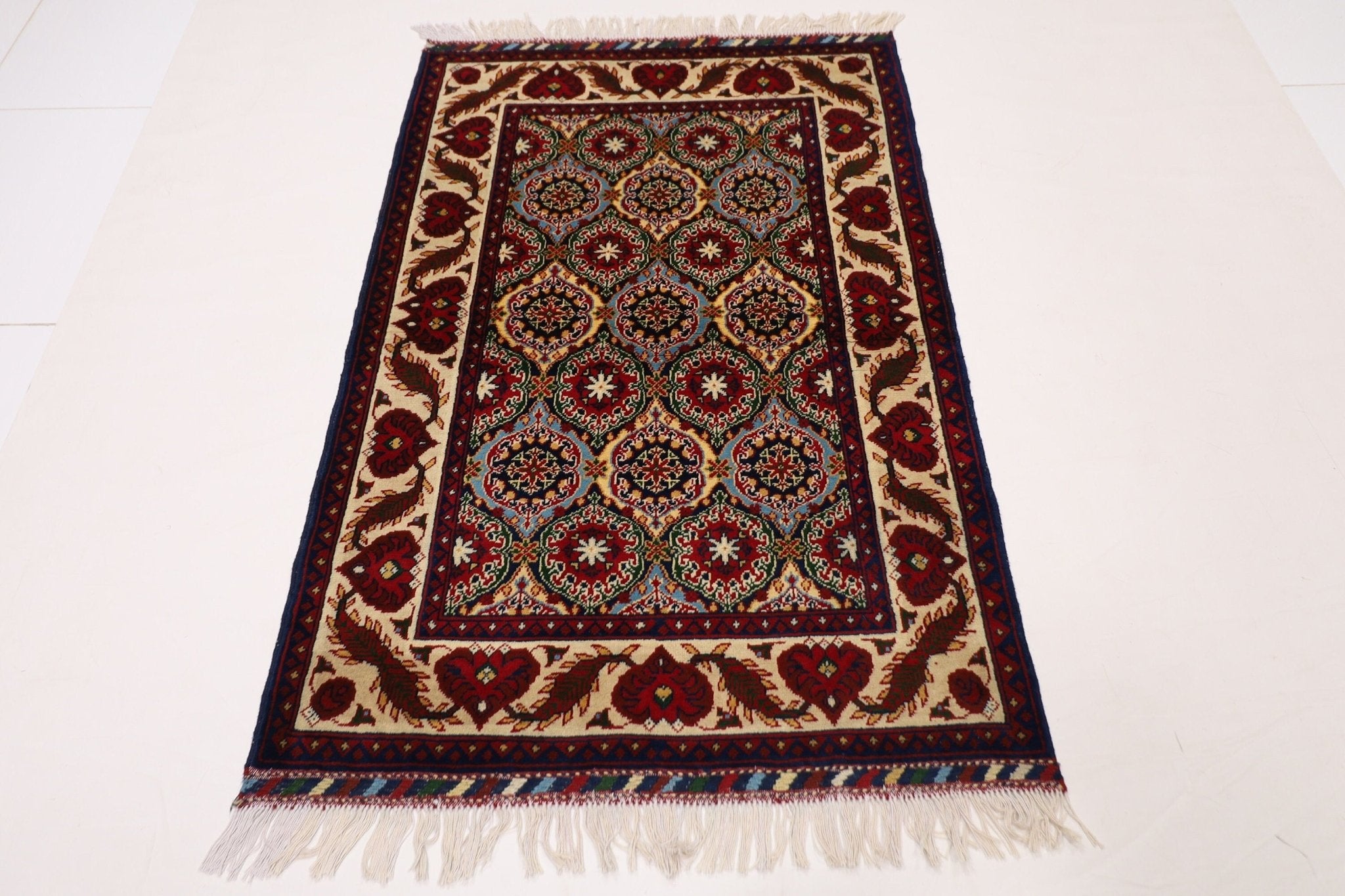 Exquisite Afghan Rug - 102 x 163 cm