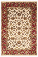 Afghan Hand - Knotted Silk Wool Rug - 4'1" x 6'1" (124 x 184 cm) - Jerm Rugs - Handmade Afghan Rug - Jerm Rugs