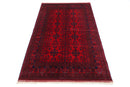 Afghan Hand Knotted Wool Oriental Rug - 132 x 202 cm - Jerm Rugs - Handmade Afghan Rug - Jerm Rugs