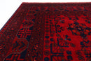 Afghan Hand Knotted Wool Oriental Rug - 132 x 202 cm - Jerm Rugs - Handmade Afghan Rug - Jerm Rugs