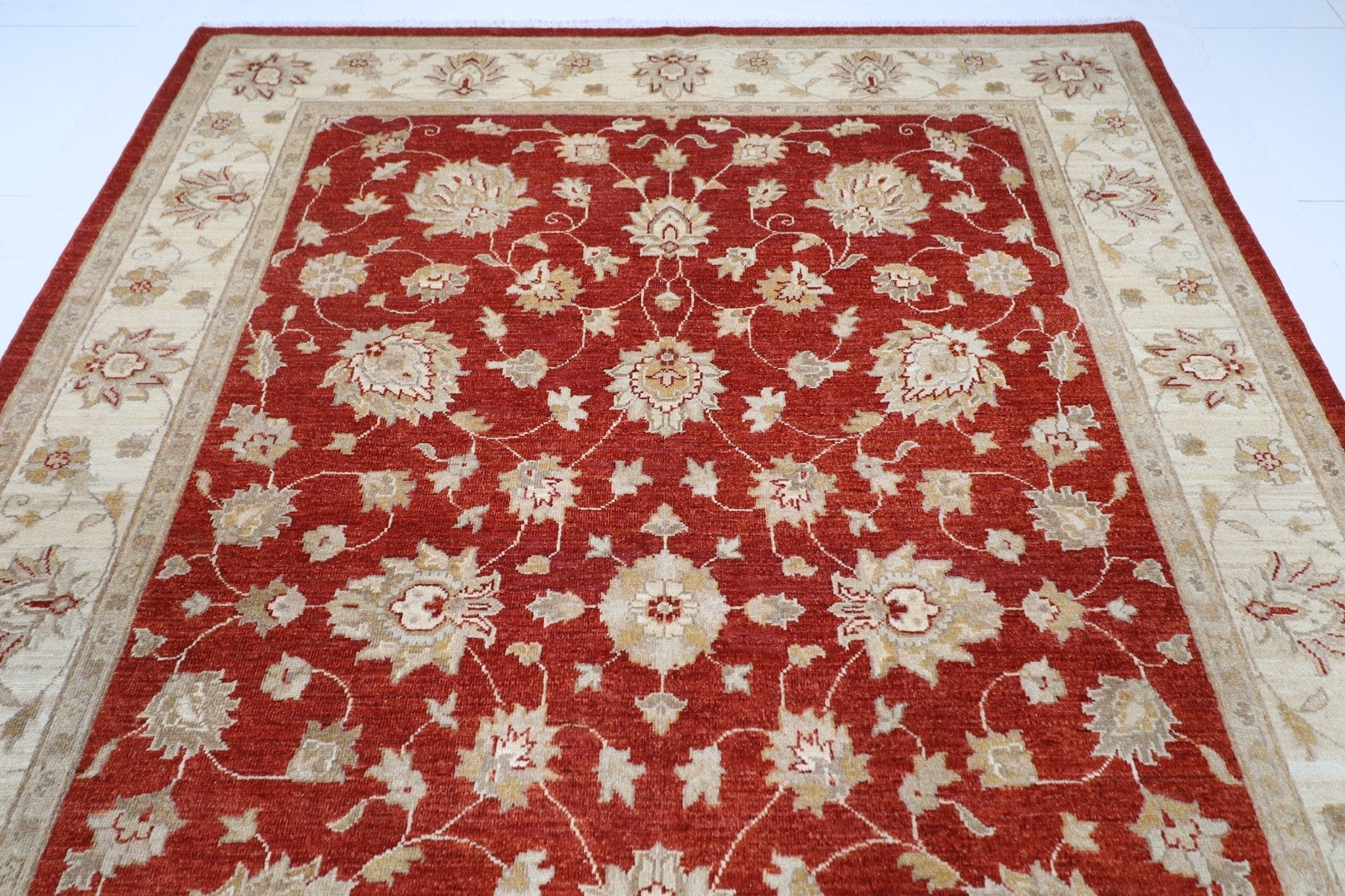 Afghan Hand - Knotted Wool Rug - 206 x 290 cm - Jerm Rugs - Jerm Rugs