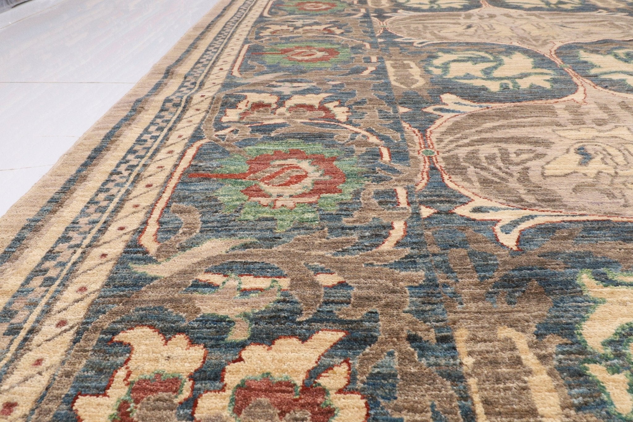 Afghan Hand - Knotted Wool Rug - 270x340 cm - Jerm Rugs - Handmade Afghan Rug - Jerm Rugs