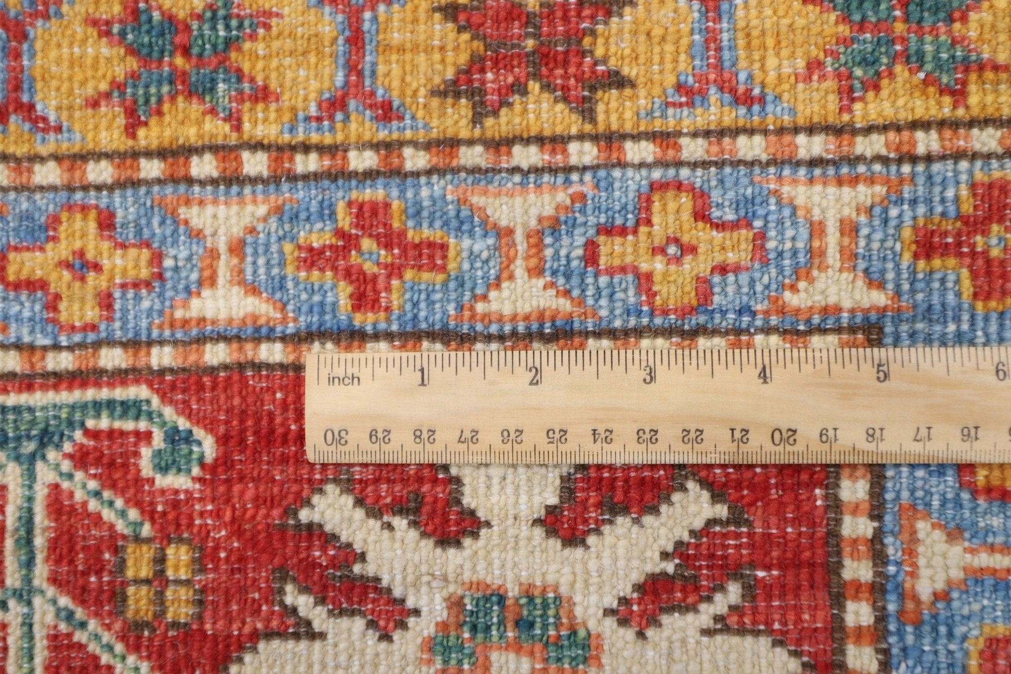 Afghan Kazak Oriental Rug - 247 x 310 cm - Jerm Rugs - Handmade Afghan Rug - Jerm Rugs