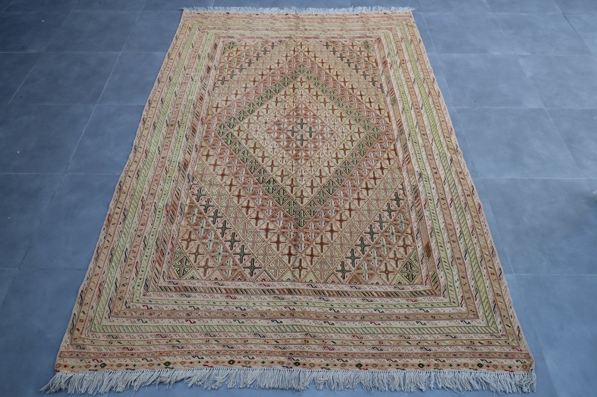 Vibrant Kilim - 200x283 cm