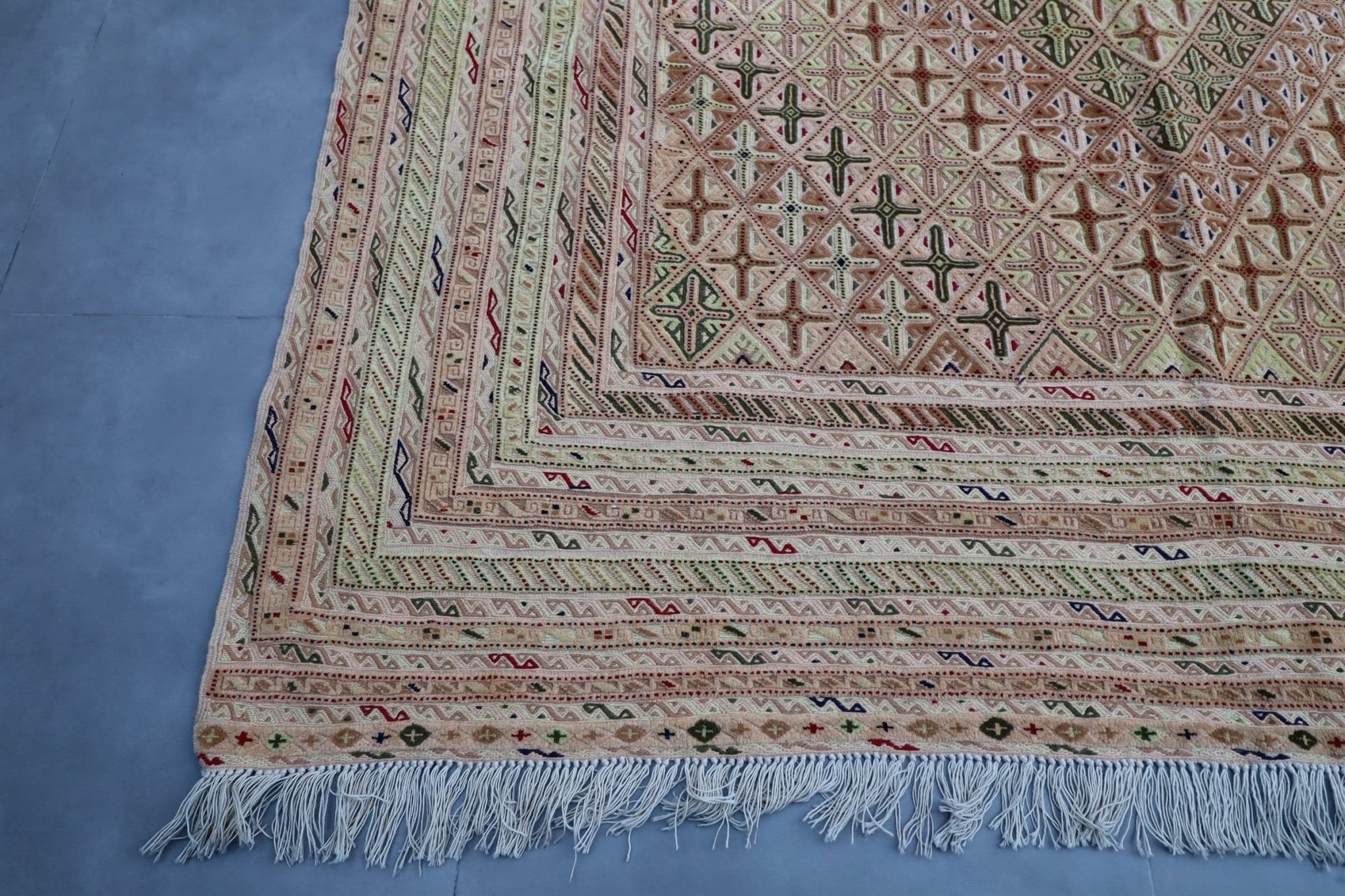 Afghan Kilim - 200x283 cm - Jerm Rugs - Jerm Rugs