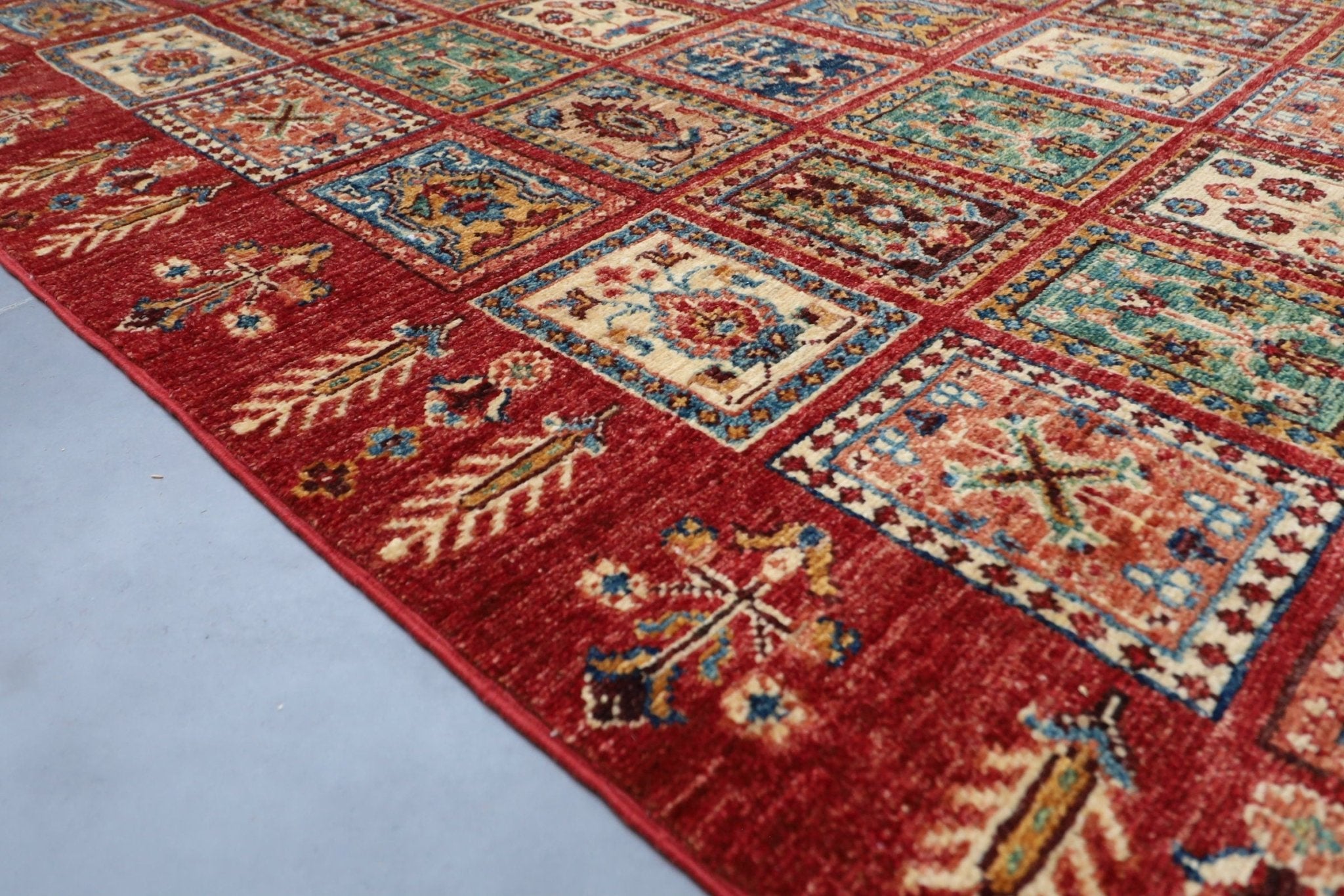 Afghan Kilim Runner Rug - 123x430 cm - Jerm Rugs - Jerm Rugs