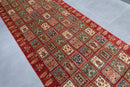 Afghan Kilim Runner Rug - 123x430 cm - Jerm Rugs - Jerm Rugs