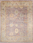 Afghan Oushak Area Rug - 248x302 cm, 8.2x9.11 ft - Jerm Rugs - Handmade Afghan Rug - Jerm Rugs