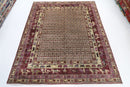 Afghan Pazyryk Rug - 252 x 294 cm (8.4 x 9.8 ft) - Jerm Rugs - Handmade Afghan Rug - Jerm Rugs