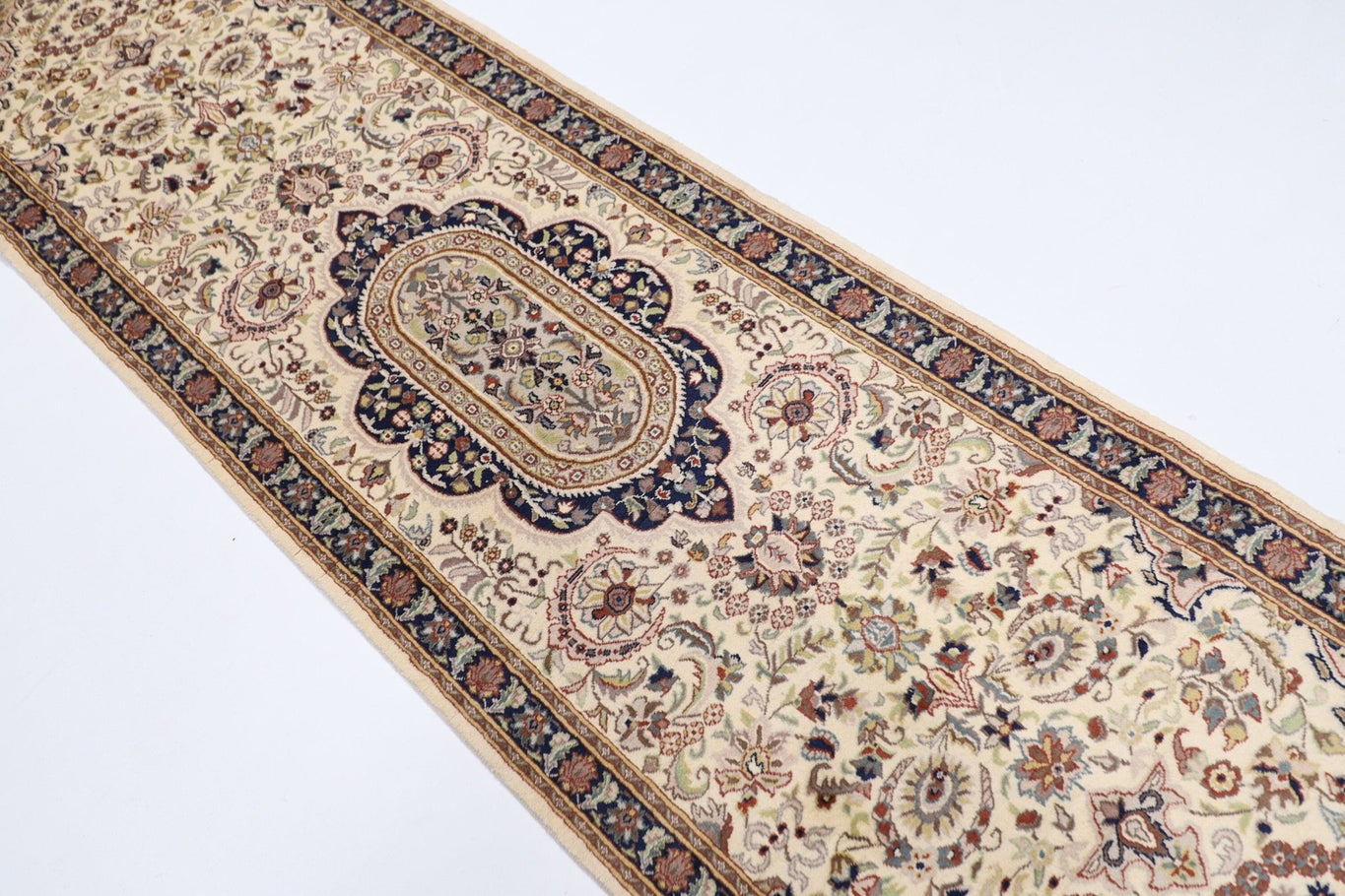 Afghan Traditional Hand-Knotted Rug - 79x295 cm