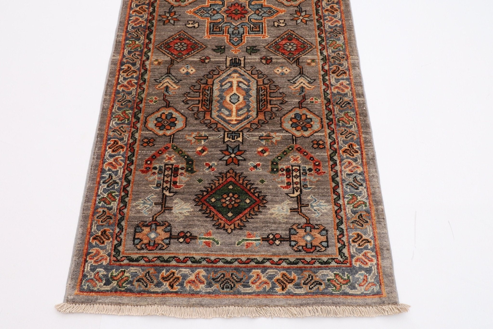 Afghan Traditional Kilim Runner - 74 x 285 cm - Jerm Rugs - Jerm Rugs