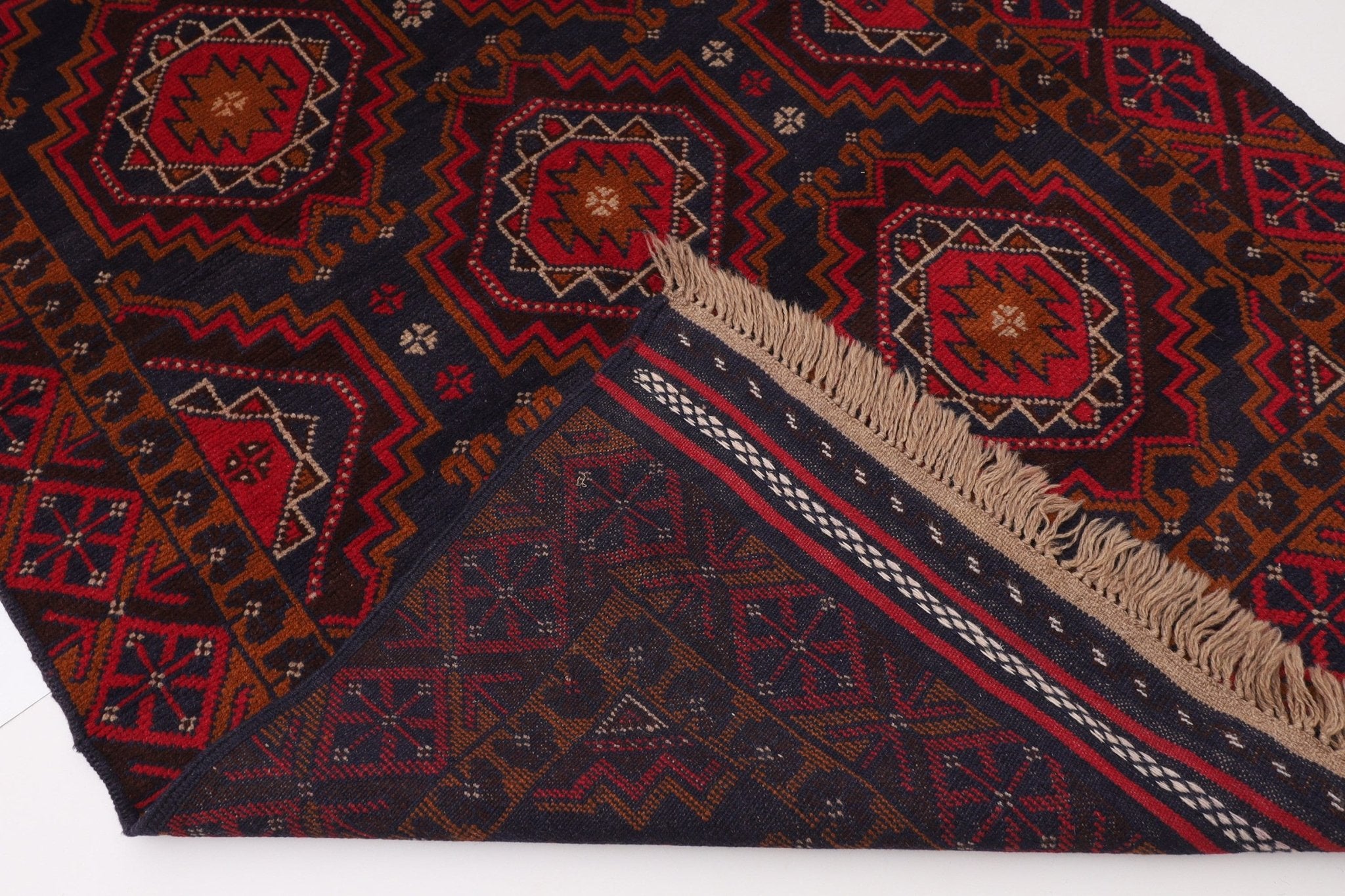 Afghan Tribal - 109 x 190 cm - Jerm Rugs - Jerm | جِرْم