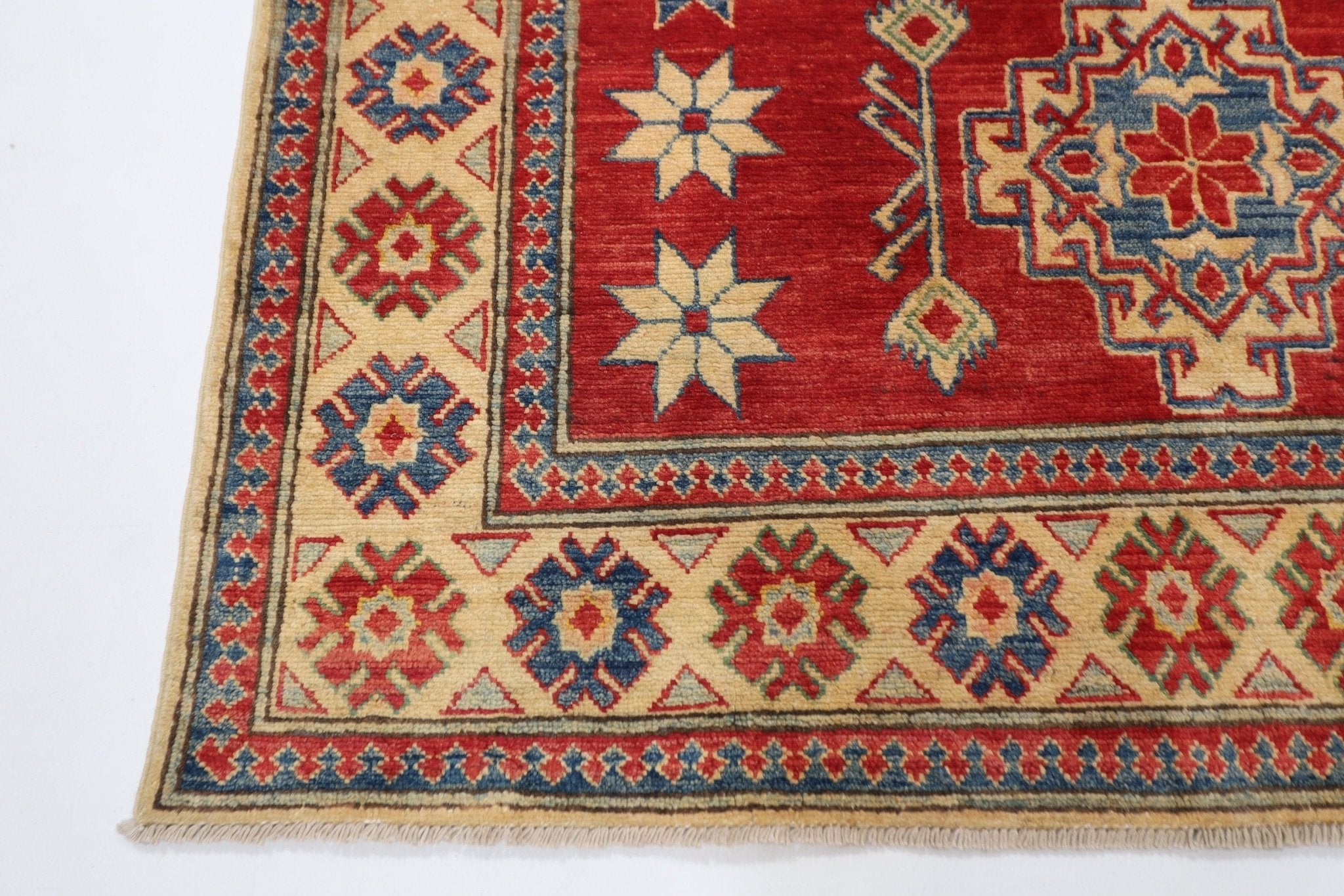 Afghan Tribal Rug - 145x207 cm - Jerm Rugs - Handmade Afghan Rug - Jerm Rugs