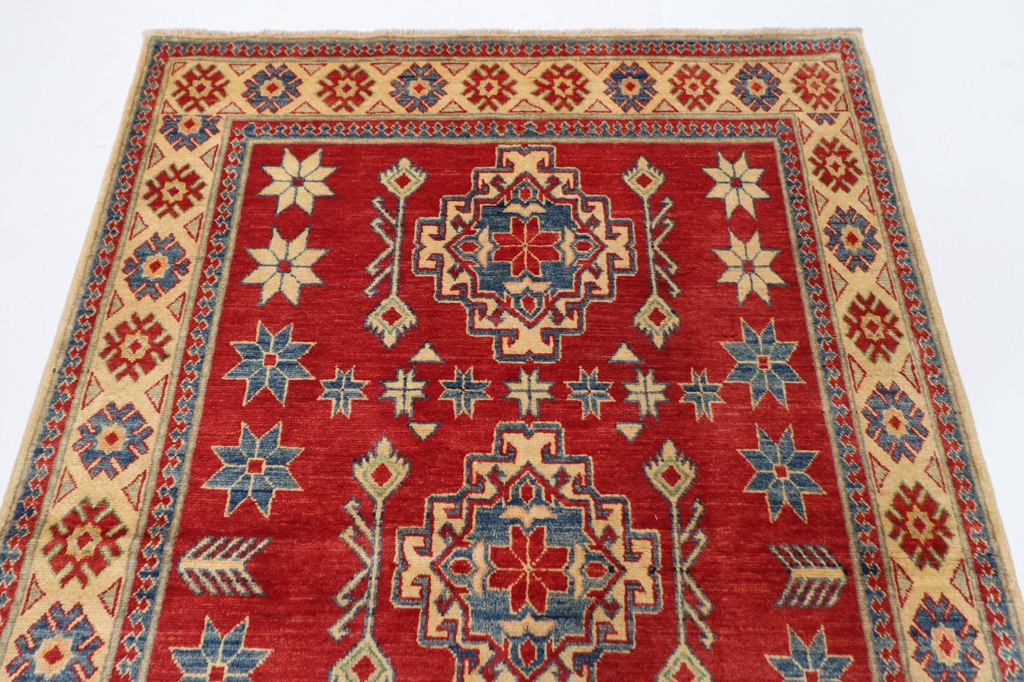 Afghan Tribal Rug - 145x207 cm - Jerm Rugs - Handmade Afghan Rug - Jerm Rugs