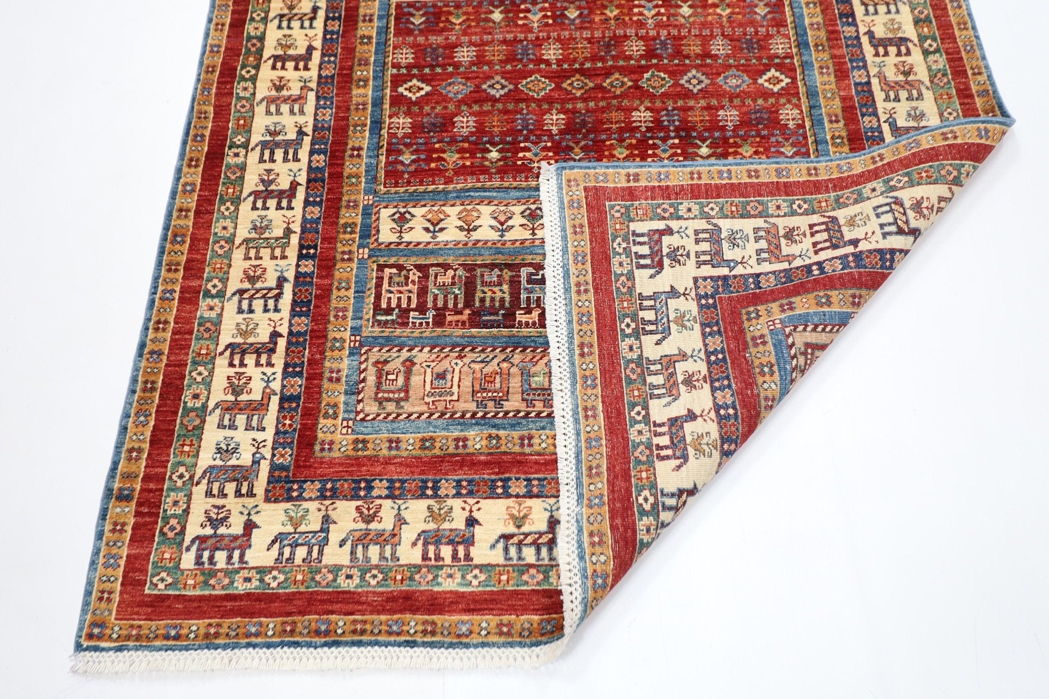 Afghan Tribal Rug - 150 x 200 cm - Jerm Rugs - Handmade Afghan Rug - Jerm Rugs