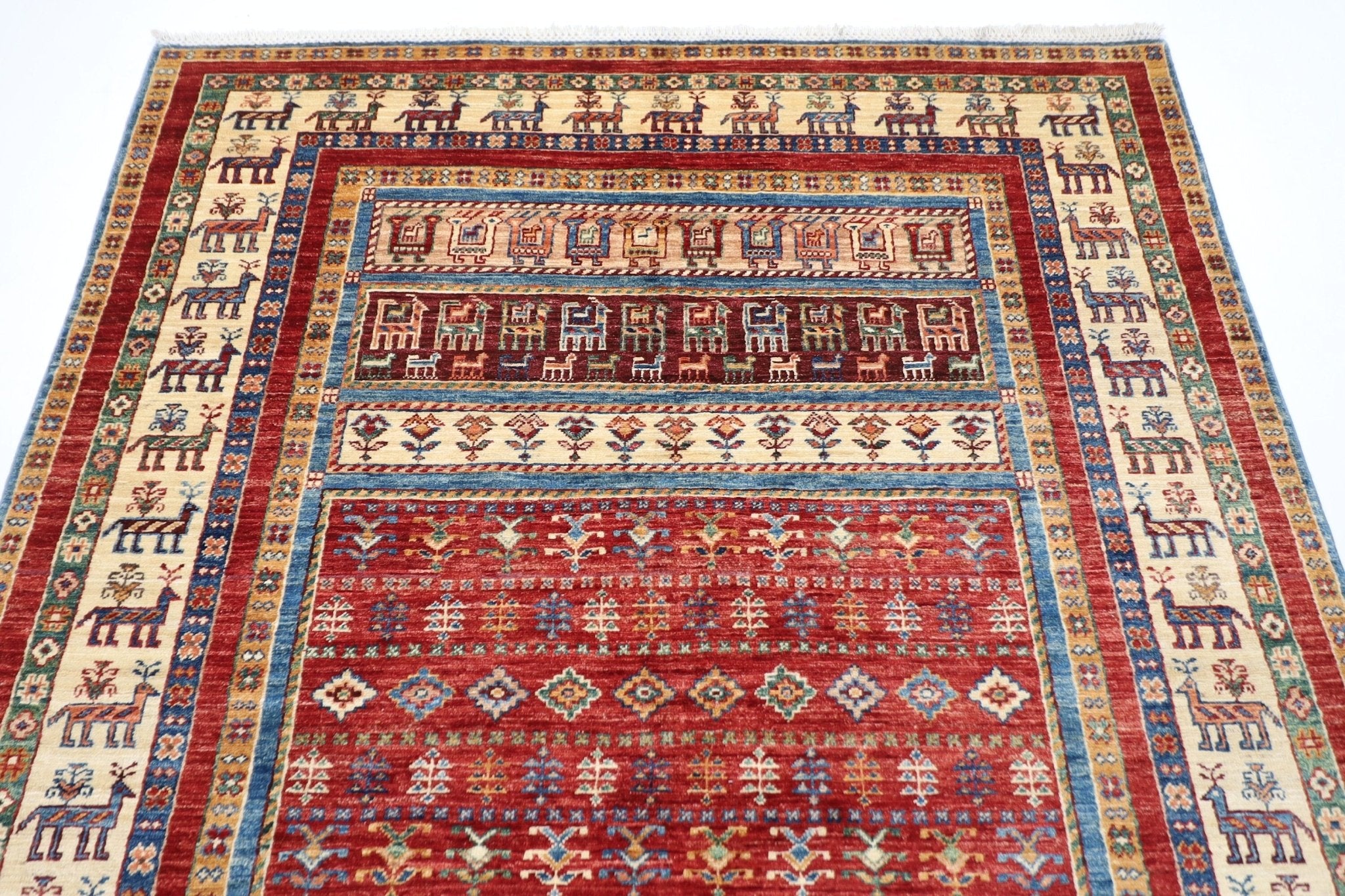 Afghan Tribal Rug - 150 x 200 cm - Jerm Rugs - Handmade Afghan Rug - Jerm Rugs