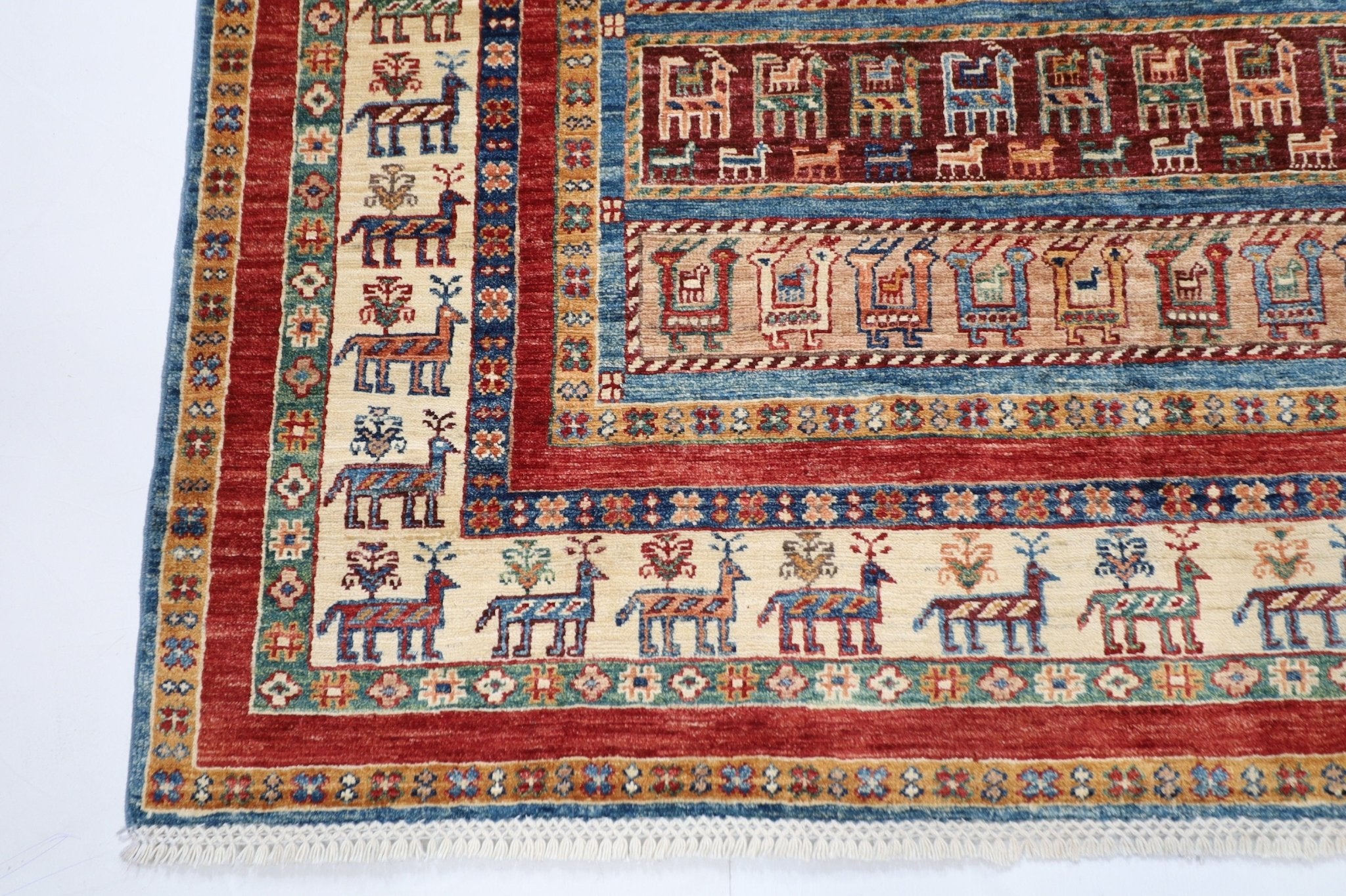 Afghan Tribal Rug - 150 x 200 cm - Jerm Rugs - Handmade Afghan Rug - Jerm Rugs