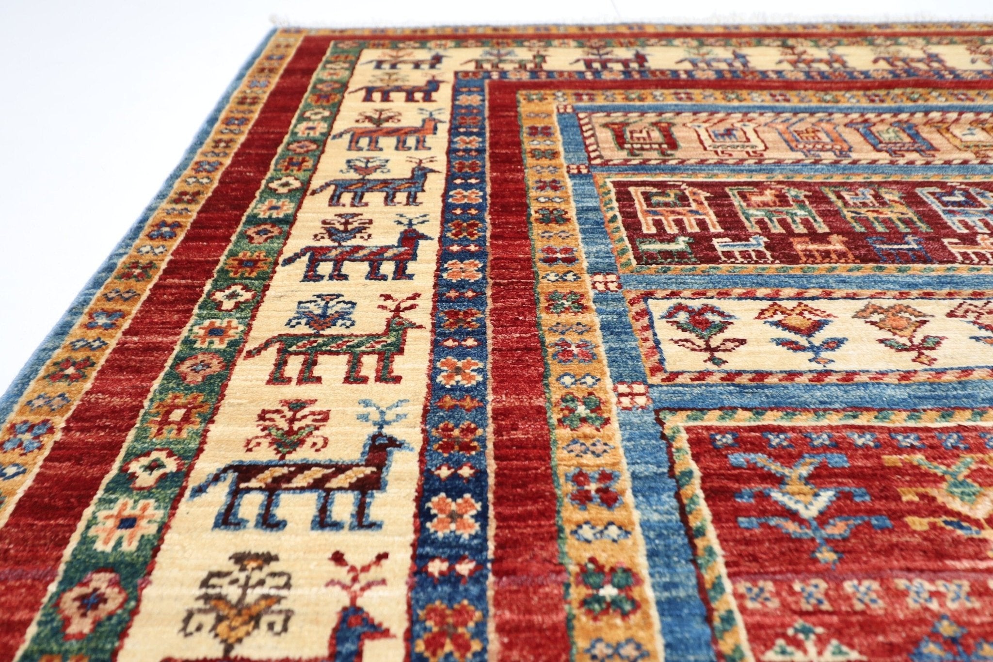 Afghan Tribal Rug - 150 x 200 cm - Jerm Rugs - Handmade Afghan Rug - Jerm Rugs