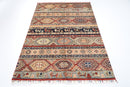 Afghan Tribal Rug - 150 x 213 cm, 4.11 x 7 ft - Jerm Rugs - Handmade Afghan Rug - Jerm Rugs