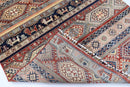 Afghan Tribal Rug - 150 x 213 cm, 4.11 x 7 ft - Jerm Rugs - Handmade Afghan Rug - Jerm Rugs