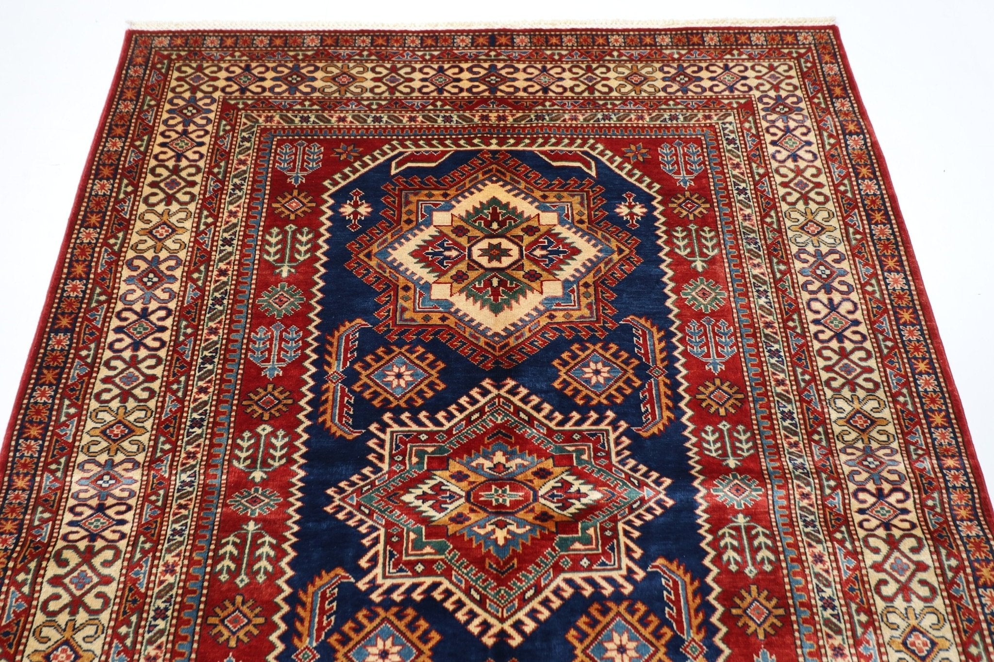 Afghan Tribal Rug - 151 x 207 cm - Jerm Rugs - Handmade Afghan Rug - Jerm Rugs