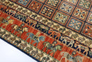 Afghan Tribal Rug - 200 x 309 cm, 6.7 x 10.2 ft - Jerm Rugs - Jerm Rugs