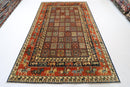 Afghan Tribal Rug - 200 x 309 cm, 6.7 x 10.2 ft - Jerm Rugs - Jerm Rugs