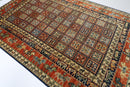 Afghan Tribal Rug - 200 x 309 cm, 6.7 x 10.2 ft - Jerm Rugs - Jerm Rugs