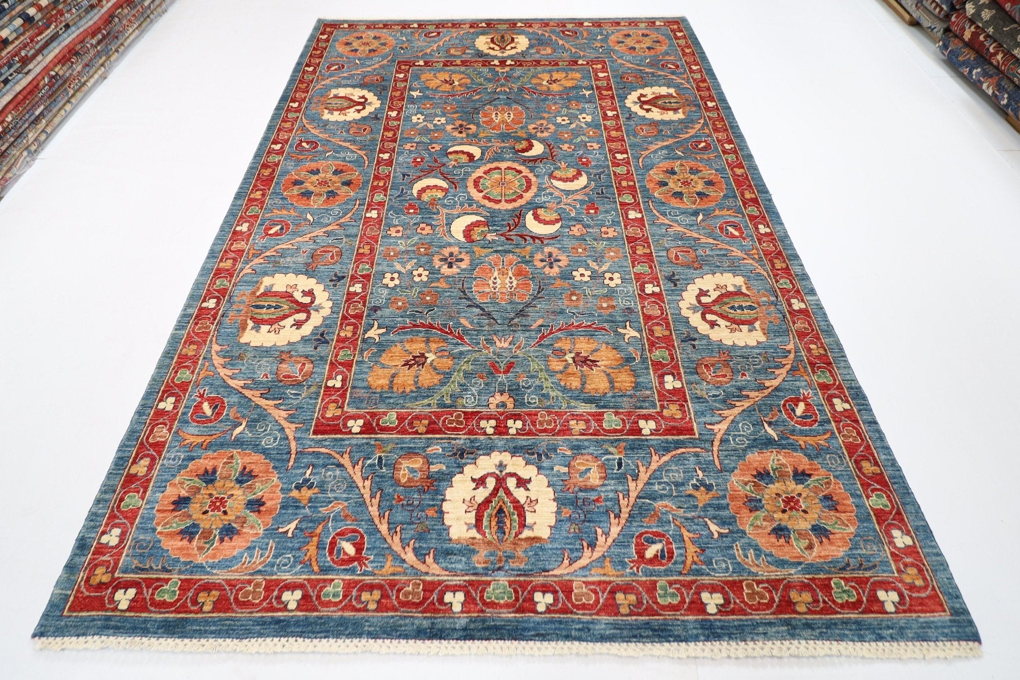 Afghan Tribal Rug - 204 x 307 cm - Jerm Rugs - Jerm Rugs