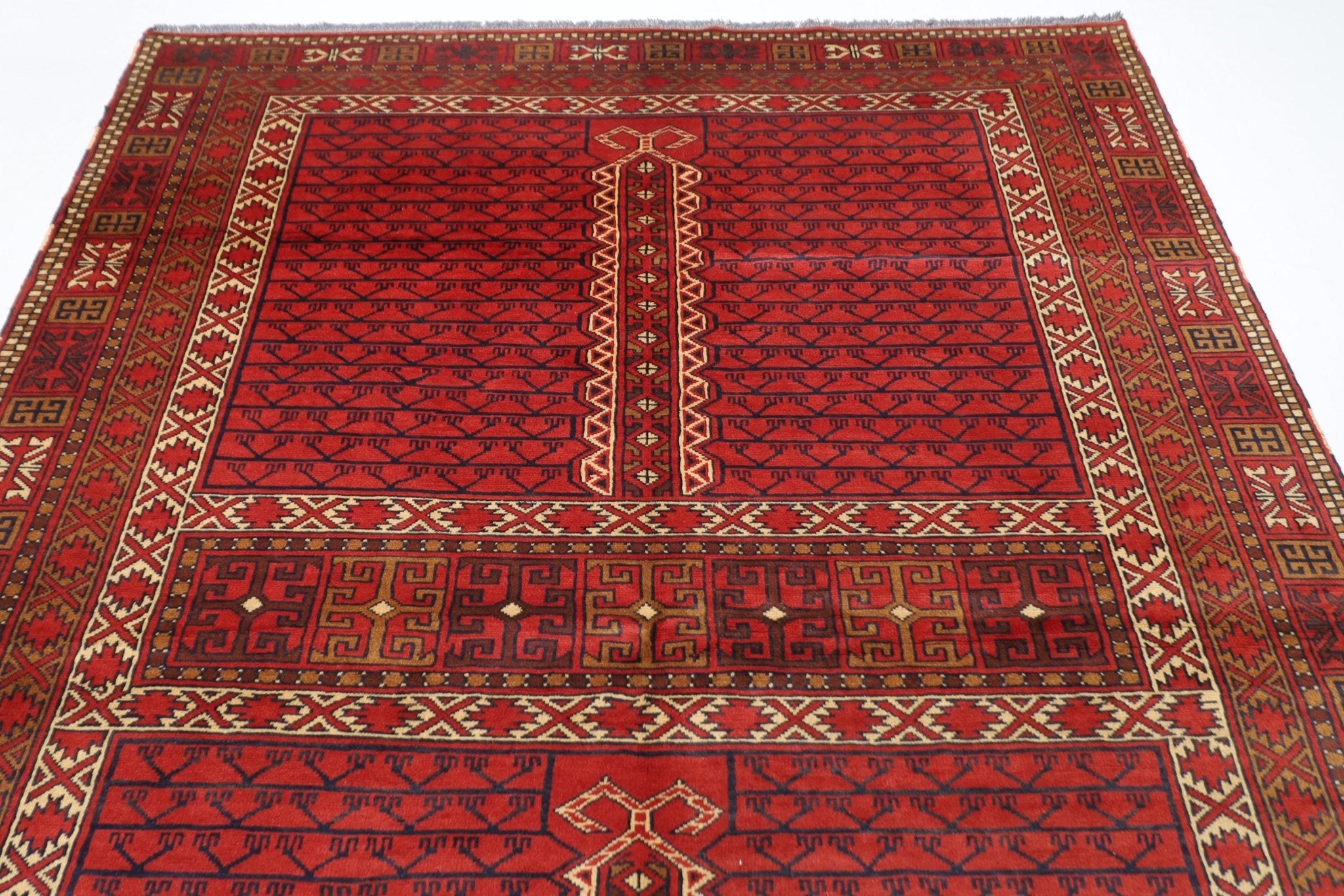 Afghan Tribal Rug - 205x294 cm - Jerm Rugs - Jerm Rugs