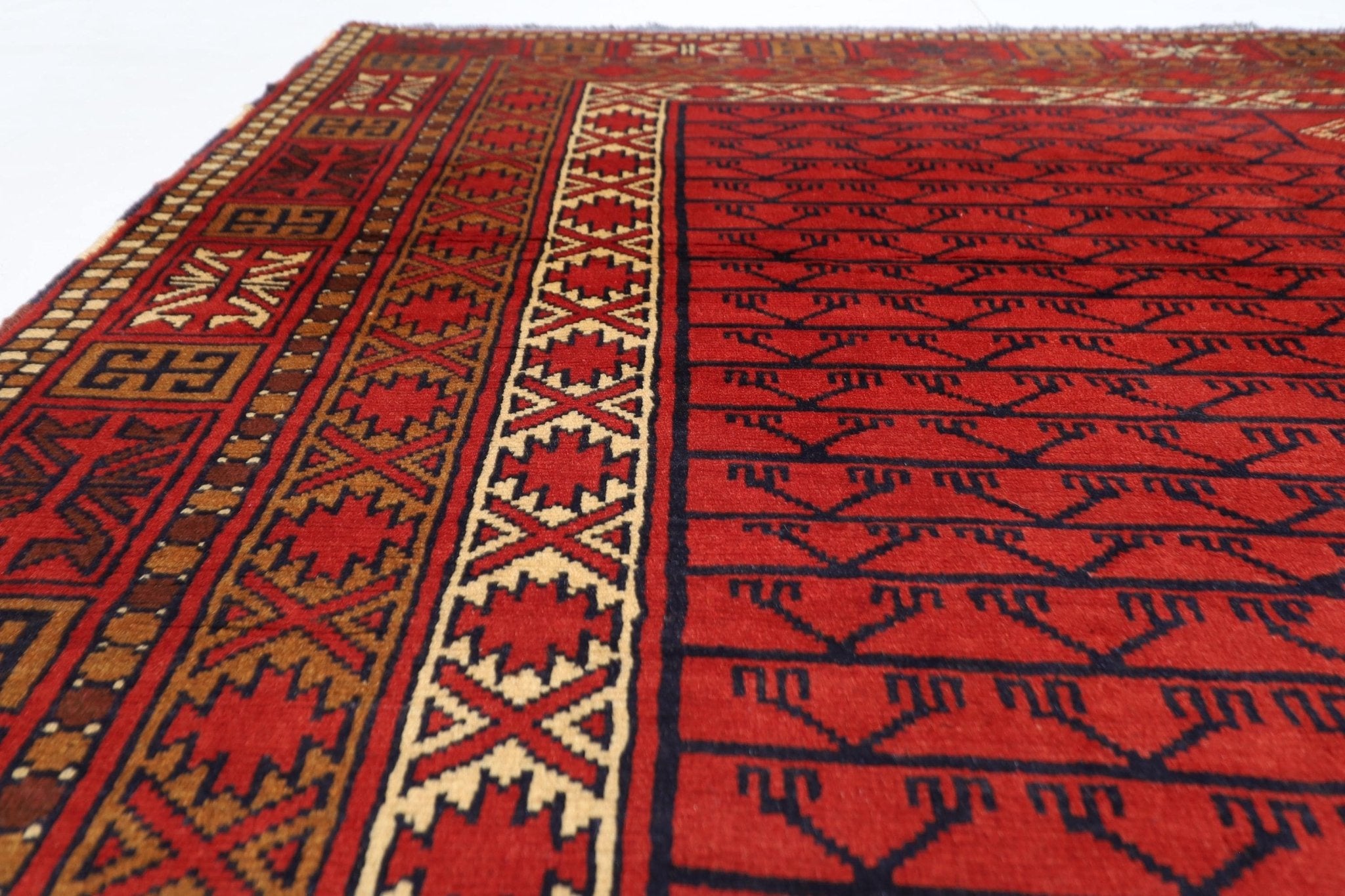 Afghan Tribal Rug - 205x294 cm - Jerm Rugs - Jerm Rugs