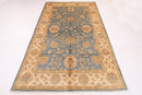 Afghan Turkmen Area Rug - 5.11 x 9.1 ft (180 x 277 cm) - Jerm Rugs - Handmade Afghan Rug - Jerm Rugs