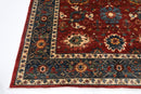 Afghan Turkmen Rug - 6'2 x 8'10 ft (187 x 270 cm) - Jerm Rugs - Handmade Afghan Rug - Jerm Rugs