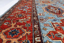 Afghan Turkmen Rug - 6'4" x 8'9" ft (192 x 267 cm) - Jerm Rugs - Handmade Afghan Rug - Jerm Rugs