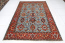 Afghan Turkmen Rug - 6'4" x 8'9" ft (192 x 267 cm) - Jerm Rugs - Handmade Afghan Rug - Jerm Rugs