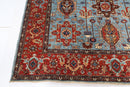 Afghan Turkmen Rug - 6'4" x 8'9" ft (192 x 267 cm) - Jerm Rugs - Handmade Afghan Rug - Jerm Rugs