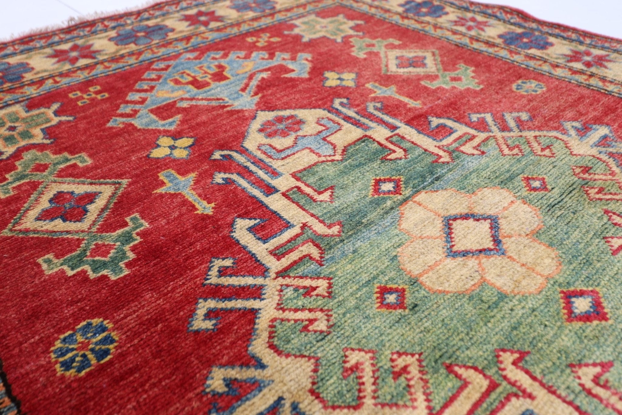 Artisan Afghan - 110x155 cm - Jerm Rugs - Handmade Afghan Rug - Jerm Rugs