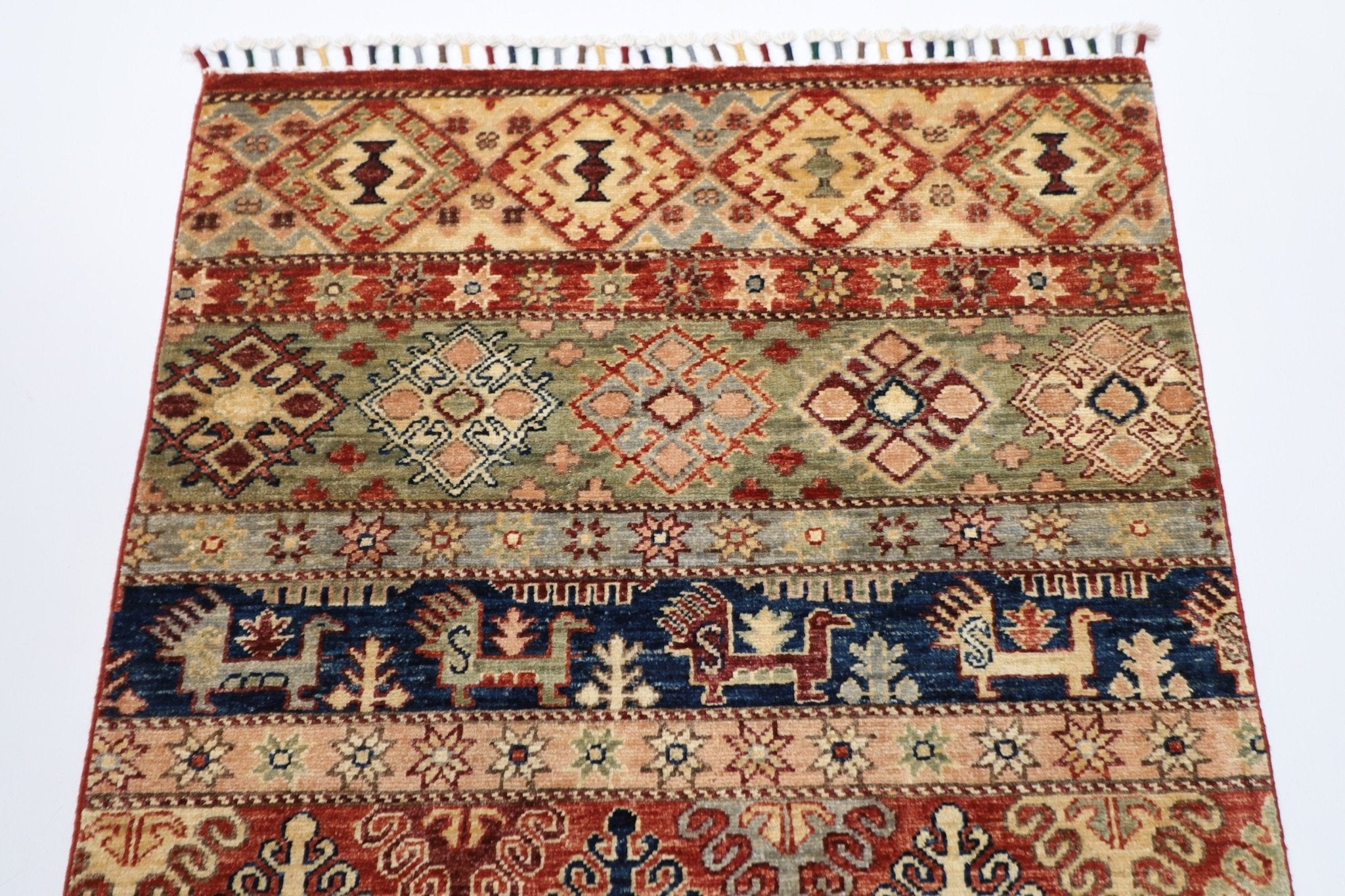 Artisan Kazak - 93 x 149 cm - Jerm Rugs - Handmade Afghan Rug - Jerm Rugs