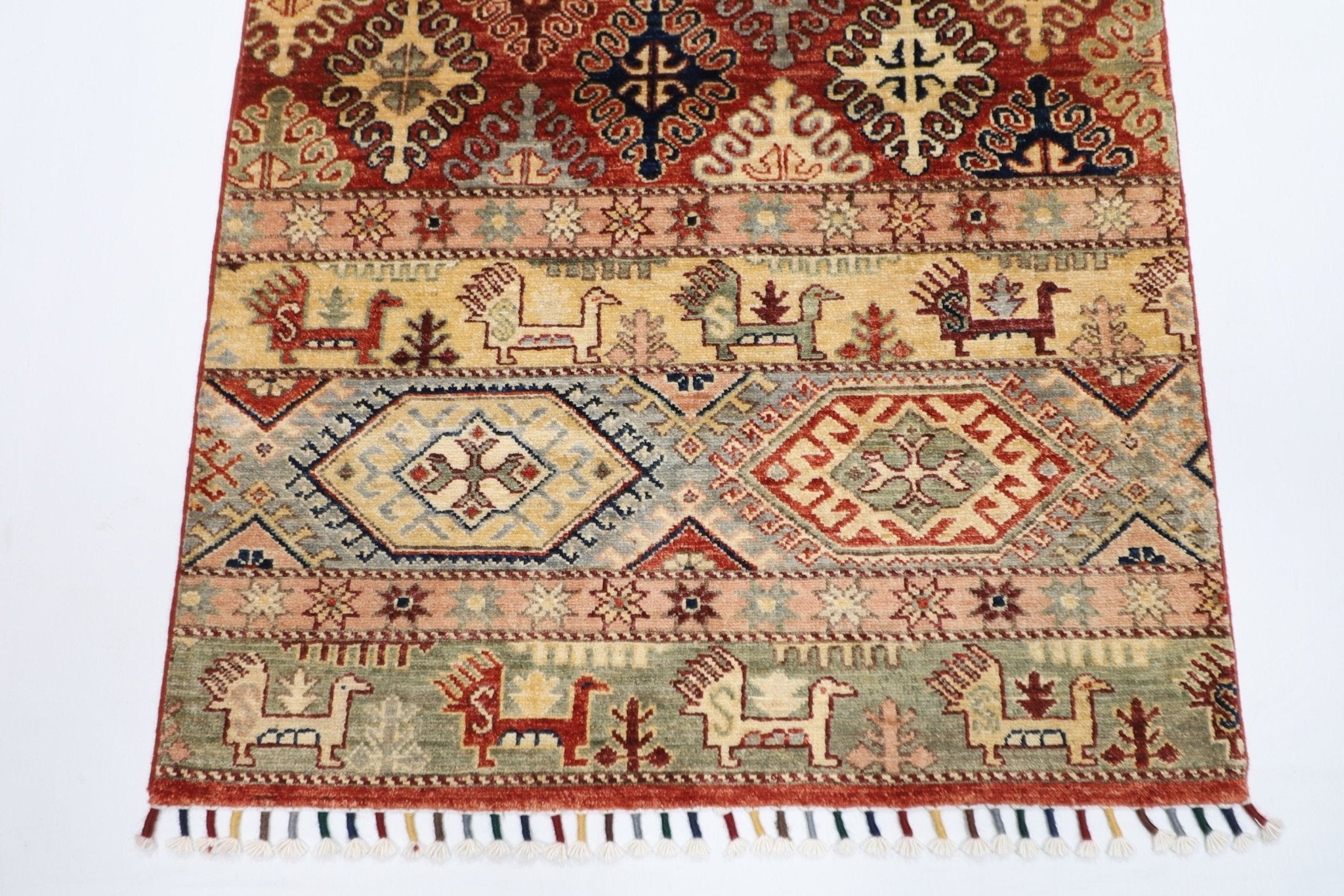 Artisan Kazak - 93 x 149 cm - Jerm Rugs - Handmade Afghan Rug - Jerm Rugs